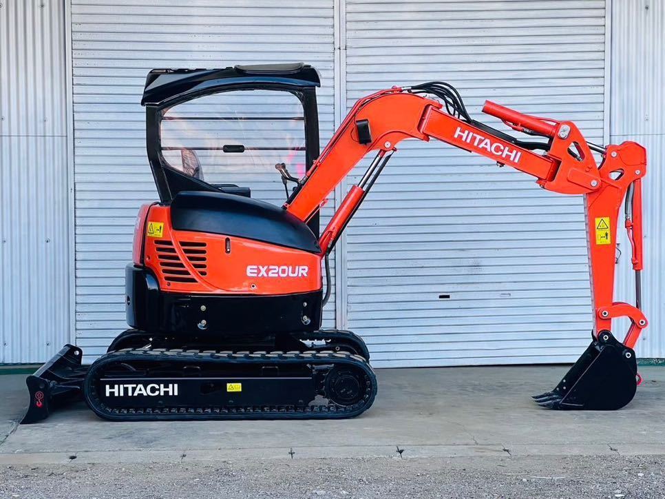 やや傷や汚れあり】HITACHI EX20UR-3日立建機 油圧ショベル ミニユンボ