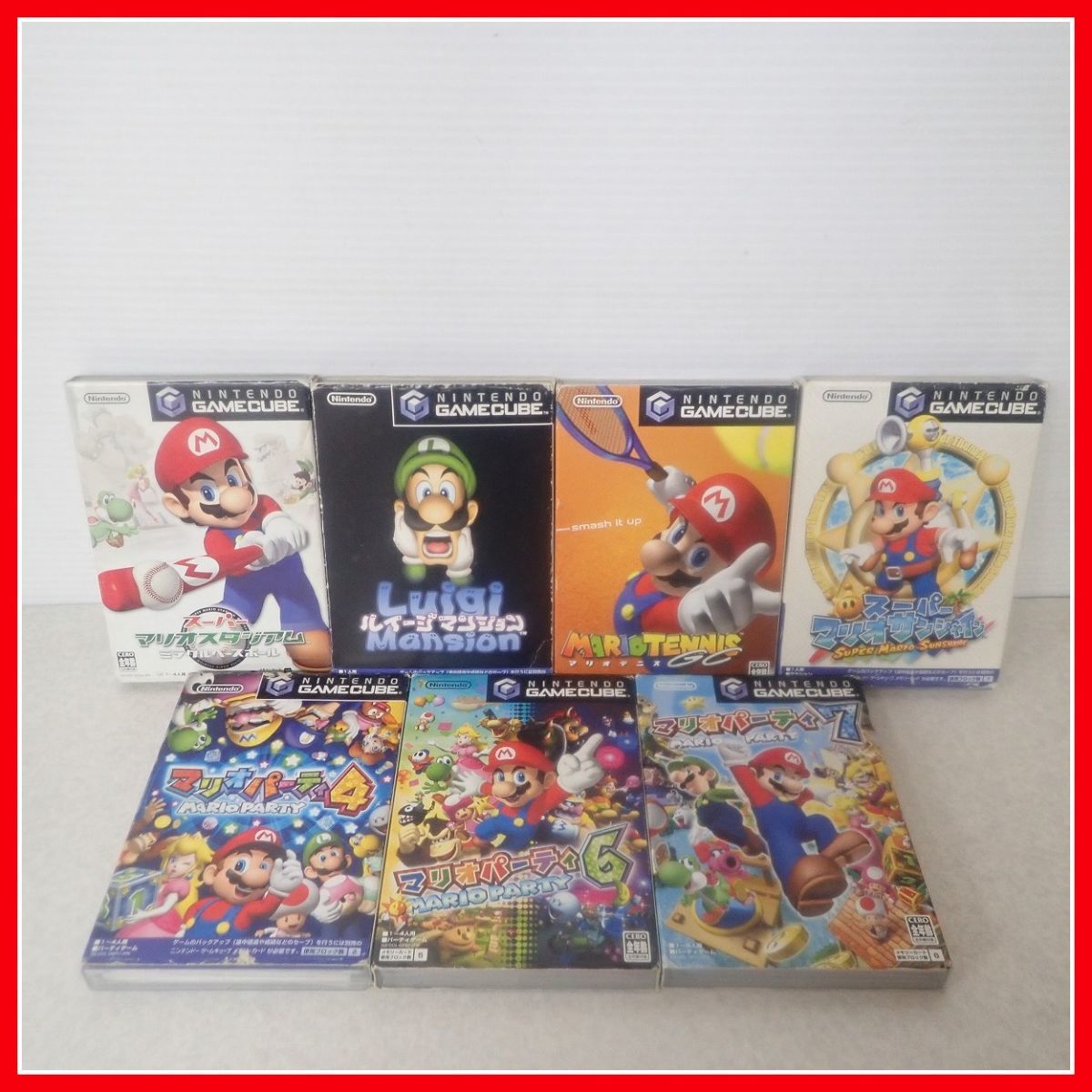 マリオシリーズゲーム7本セット （ファミコンソフトマリオ