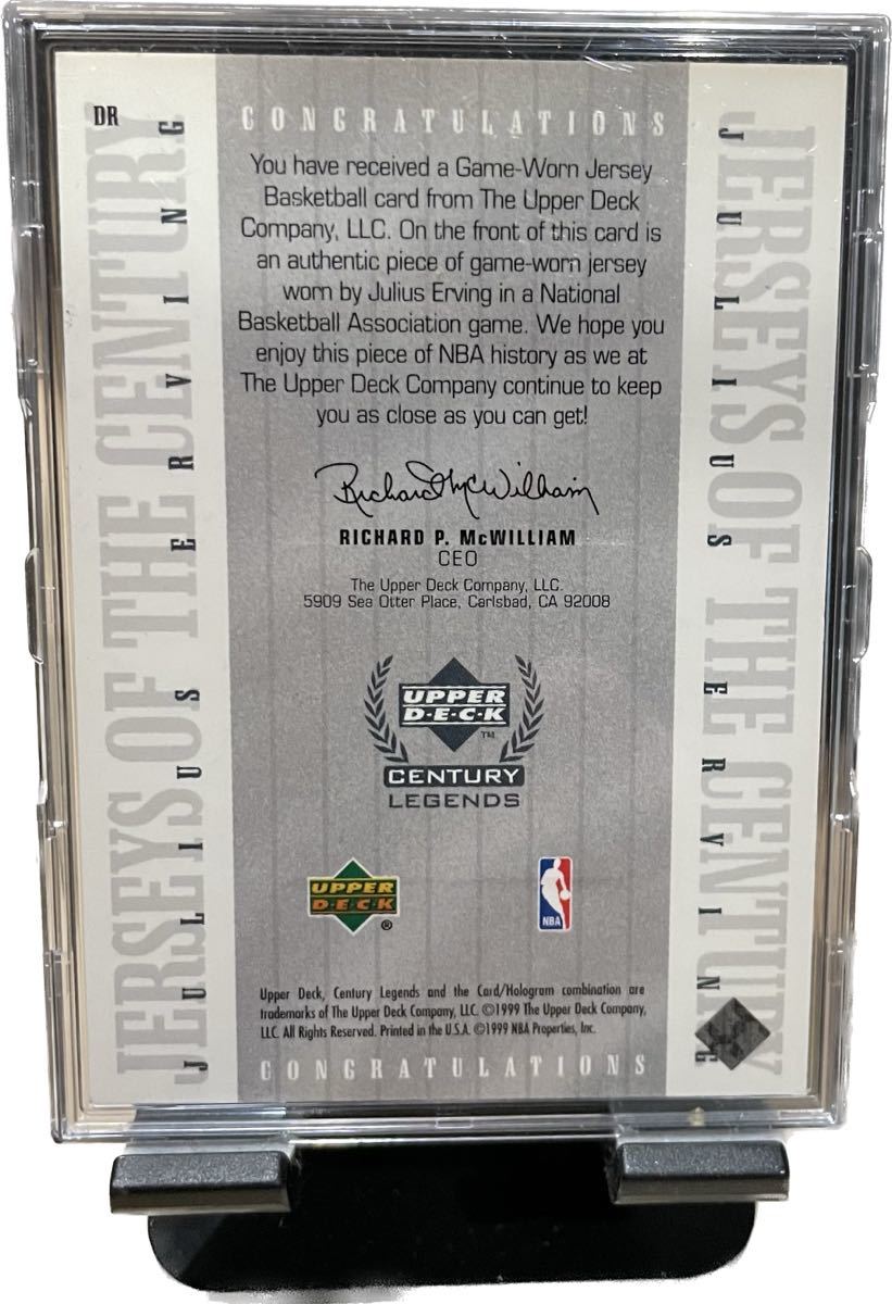 未使用】Upper Deck Century Legends Jerseys of the Century #DR 