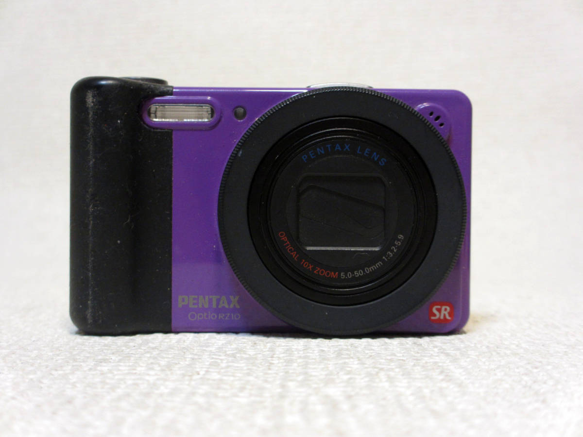 【傷や汚れあり】PENTAX Optio RZ10 パープル 中古品の落札情報詳細 - ヤフオク落札価格検索 オークフリー