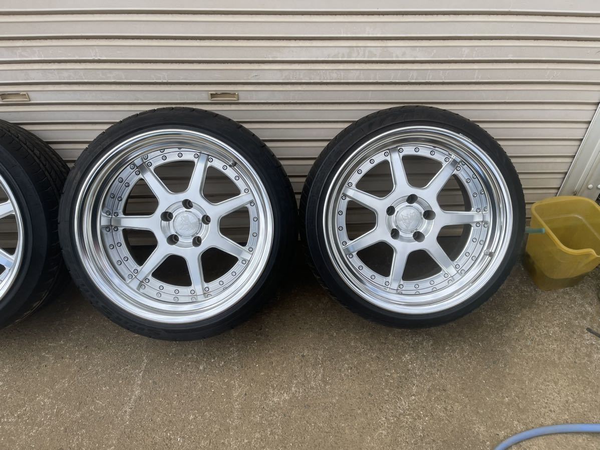 やや傷や汚れあり】バラマンディデザイン ムベンガ 18インチ 10.5J