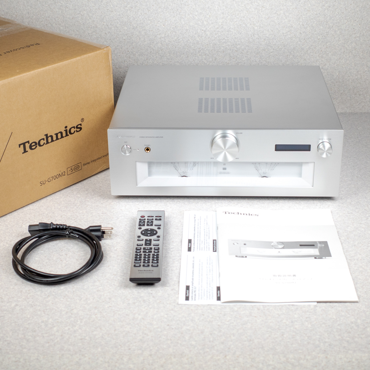 【目立った傷や汚れなし】瑞々しい倍音の響きと沈み込む重低音！ Technics テクニクス SUG700M2 プリメイン アンプ インテグ