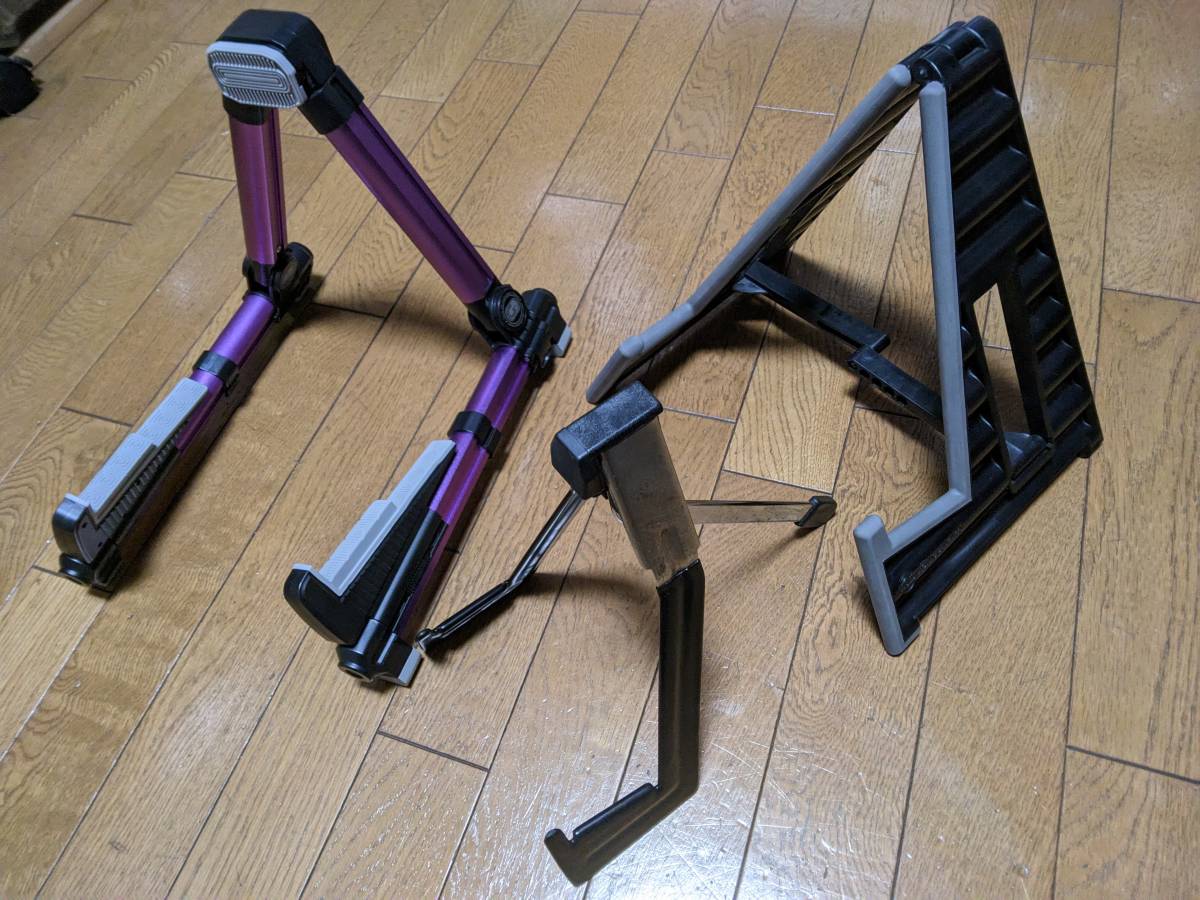 【やや傷や汚れあり】【送料無料】 コンパクト ギタースタンド 3種 中古品 GID FOLDABLE METAL STAND GGS08 K&M 17590 WAVE 20 Ibanez