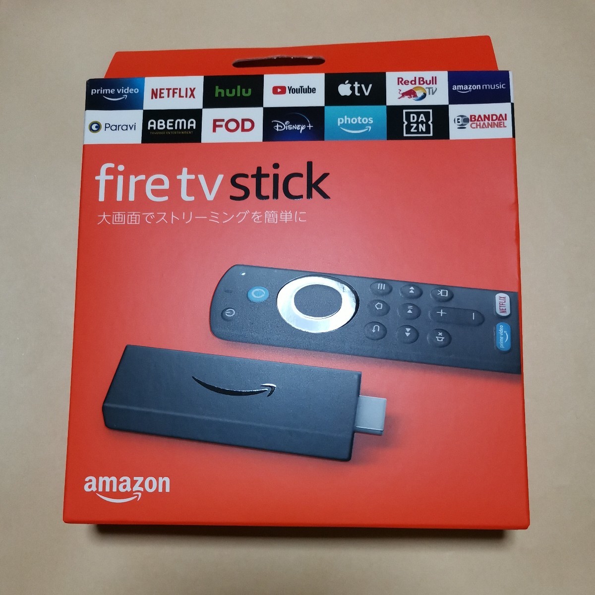 【未使用】新品・未開封 Amazon Fire TV Stick アレクサ対応音声認識リモコン 第3世代 【送料無料】 アマゾンファイヤー