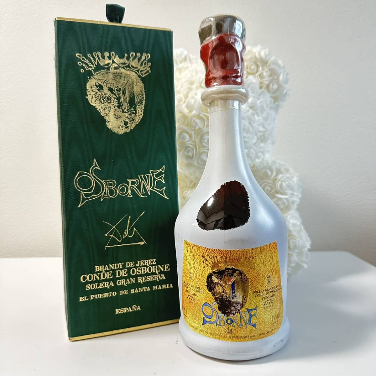 希少品　古酒コンドデオズボーン 未使用】B40◎OSBORNE オズボーン ブランデー BRANDY DE JEREZ CONDE