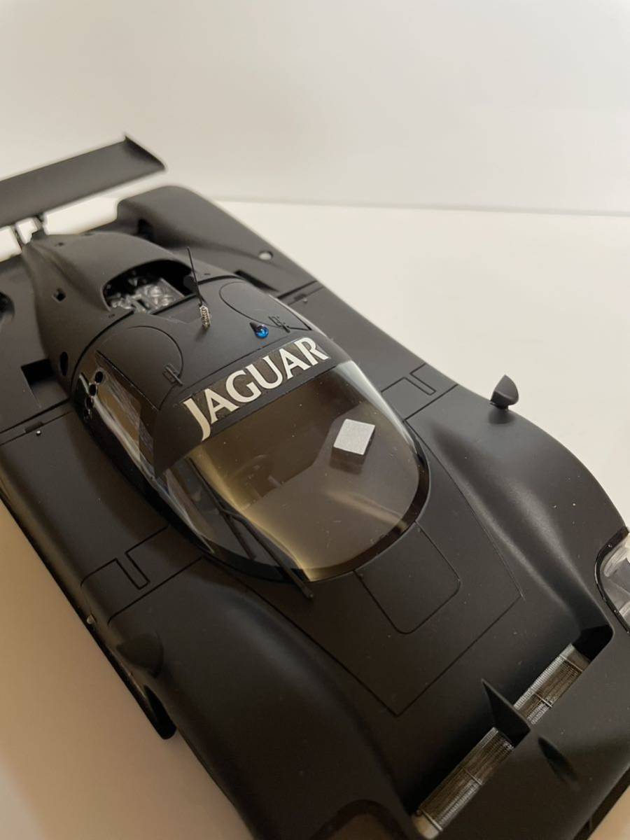 タミヤ シルクカットジャガーXJR9LM完成品 （ジャガーXJR-9LM