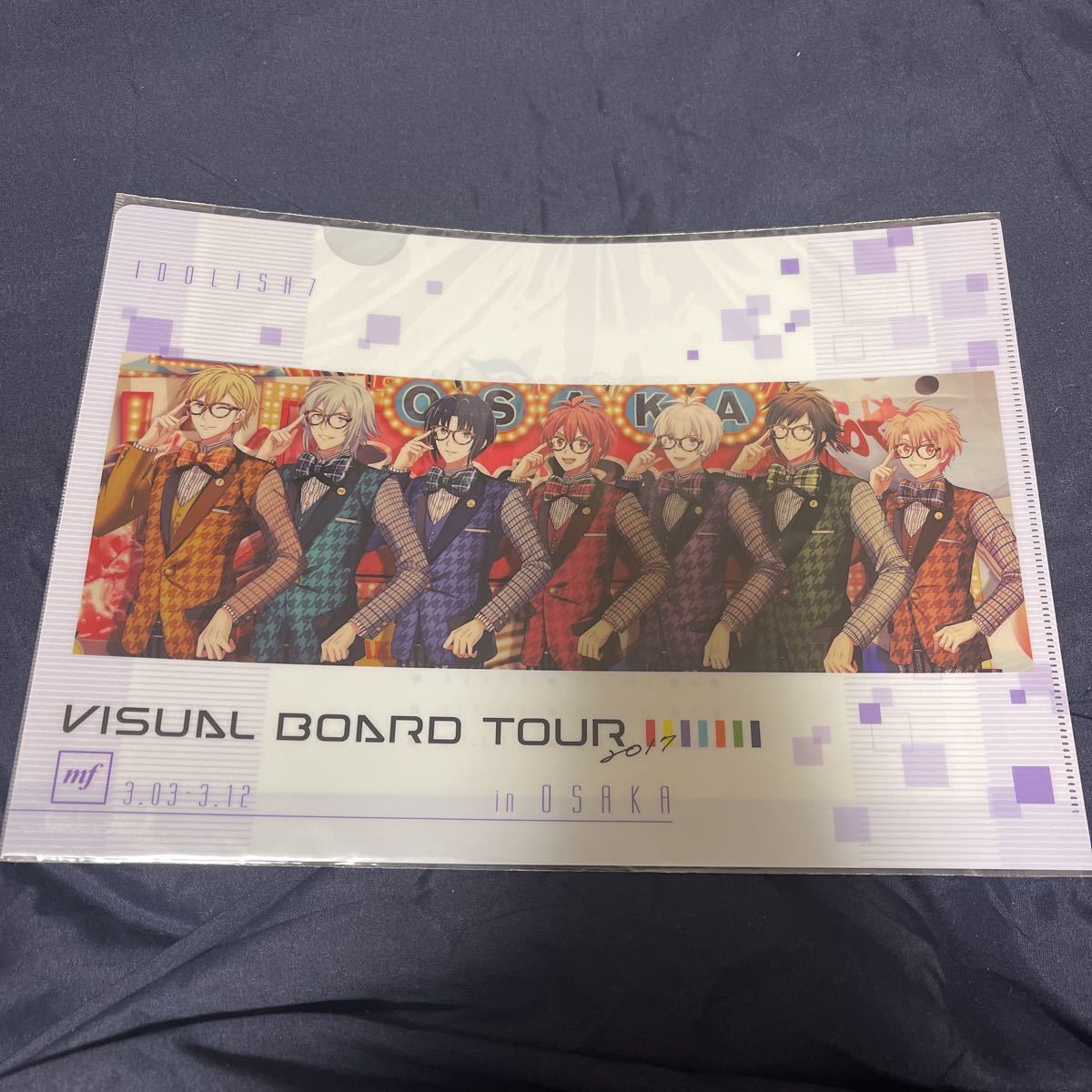 アイナナ ビジュアルボードツアー 東京 缶バッチ クリアファイル