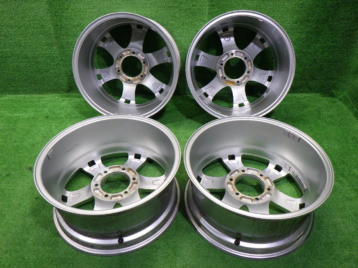 やや傷や汚れあり】中古 18インチ 18×8J 6穴 キラーフォース 社外 