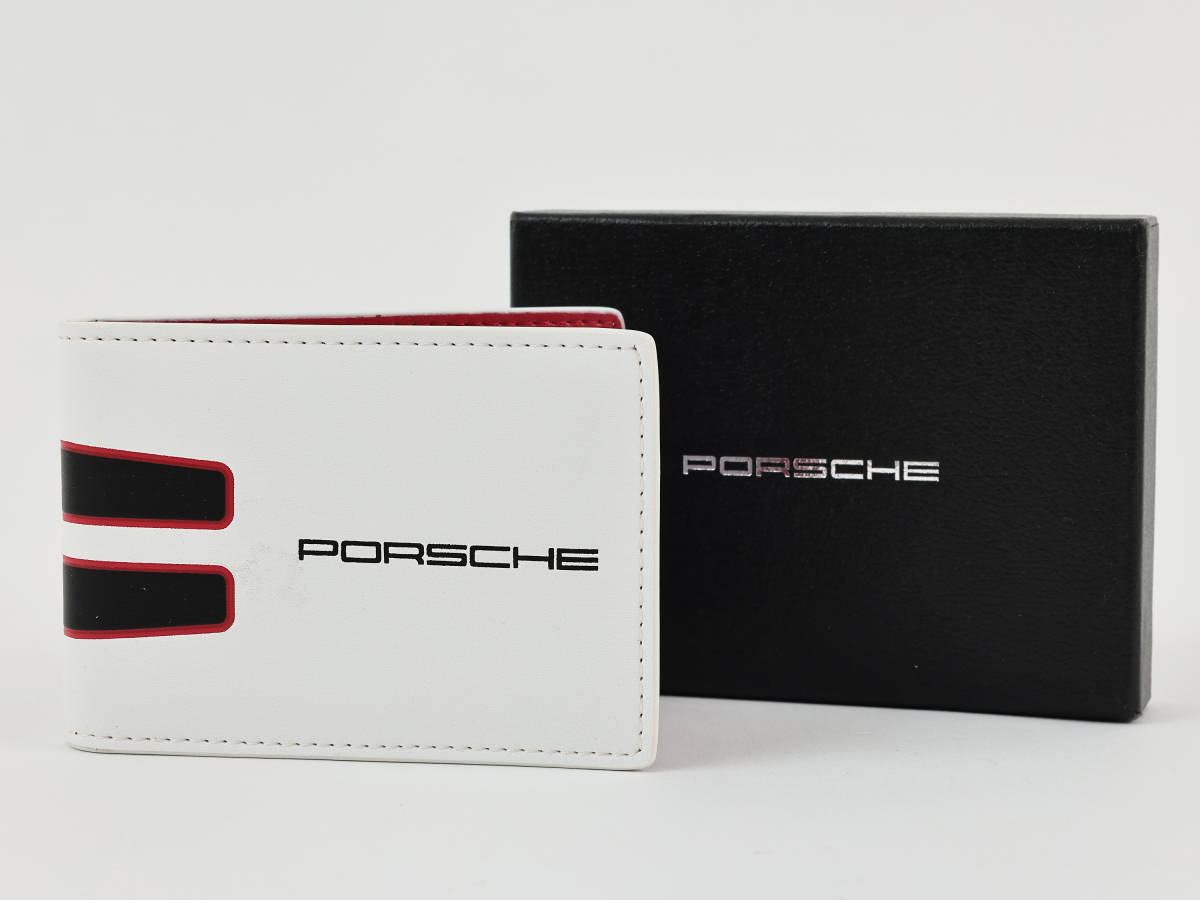 【未使用】★PORSCHE【CARRERA CUP】ポルシェ【PORSCHE Mororsports】 記念 カードケース（検： Porsche Design Driver's