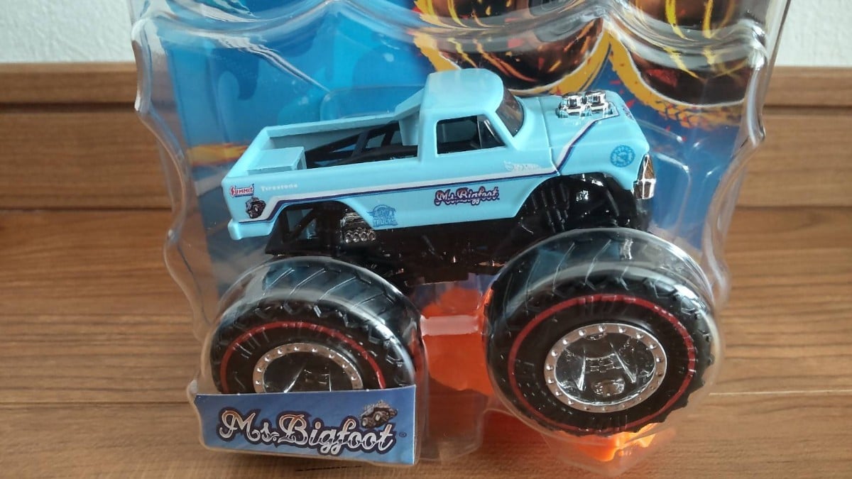 ホットウィール BIG FOOT トレジャーハント（未使用】ホット