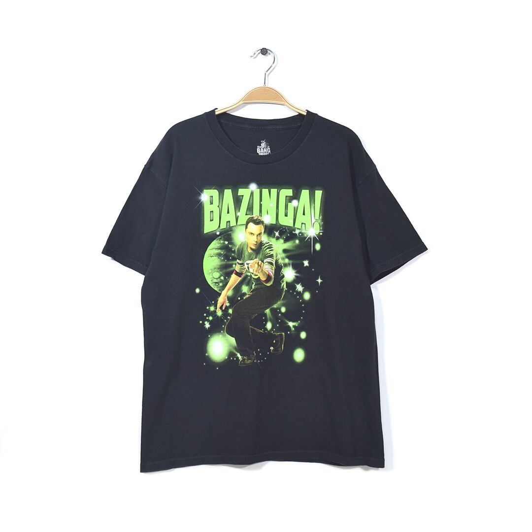 【やや傷や汚れあり】【送料無料】 海外TVドラマ ビッグバンセオリー ギークなボクらの恋愛法則 プロモ Tシャツ