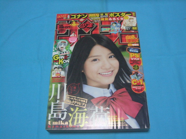 週刊少年サンデー 2011年 47号 2011年11/3 逢沢りな 表紙 サンデー水着