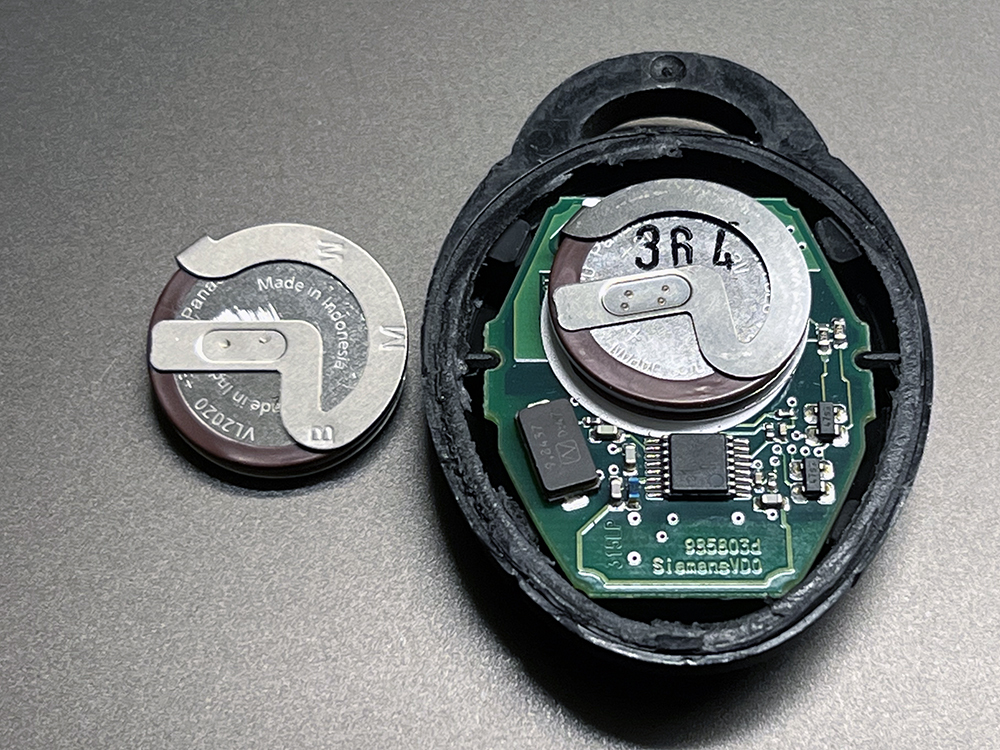 【未使用】パナソニック Panasonic Vl2020充電バッテリー, BMW・BMW miniリモートキー交換用、純正同タイプ リチウム