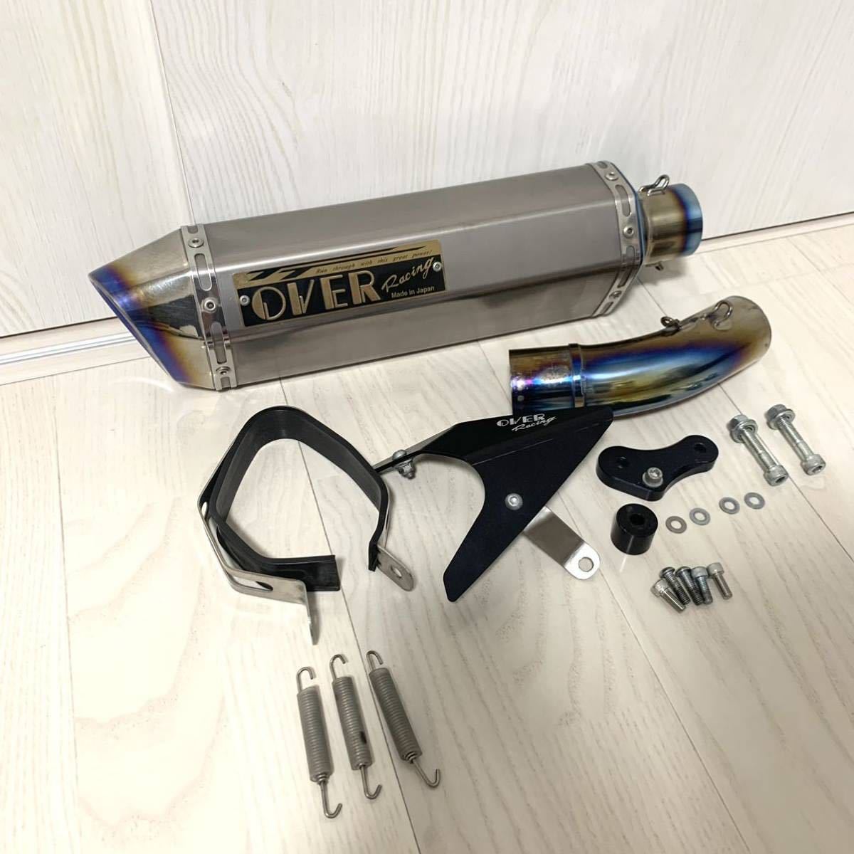 OVER オーヴァー TT-Formula RS フルチタン スリップオン