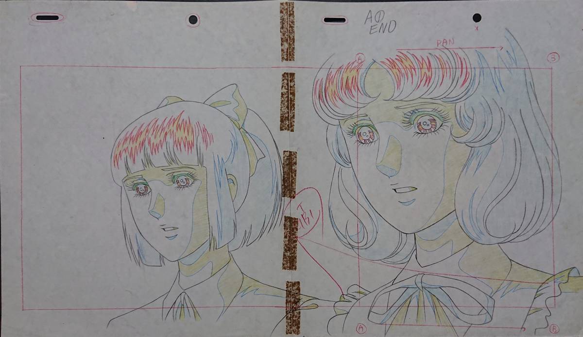 原画【おにいさまへ・・・】原画・其の①/池田理代子・出崎統・杉野昭夫