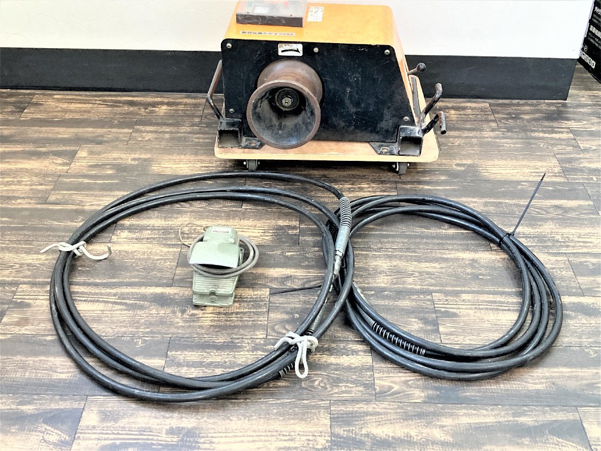 【傷や汚れあり】 二宮店 【神奈川県直接引取限定・現状品】549 SONE 曽根 C.W2500 ケーブルウインチ フットスイッチ付き