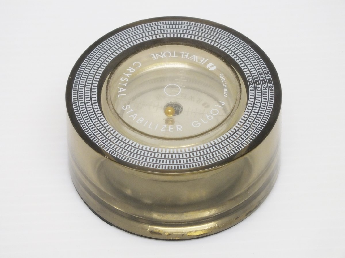 レコード スタビライザー JEWEL TONE (ナガオカ)GL603j CRYSTAL