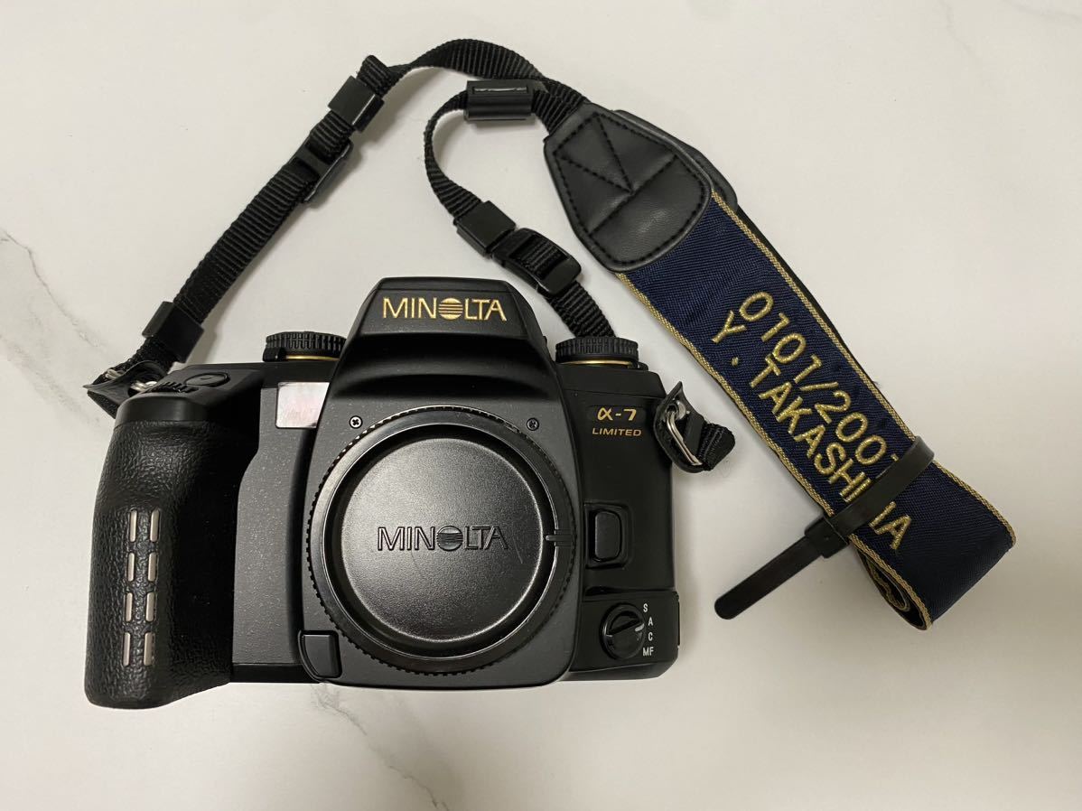 やや傷や汚れあり】ミノルタ α-7 フィルム一眼レフ ボディのみ