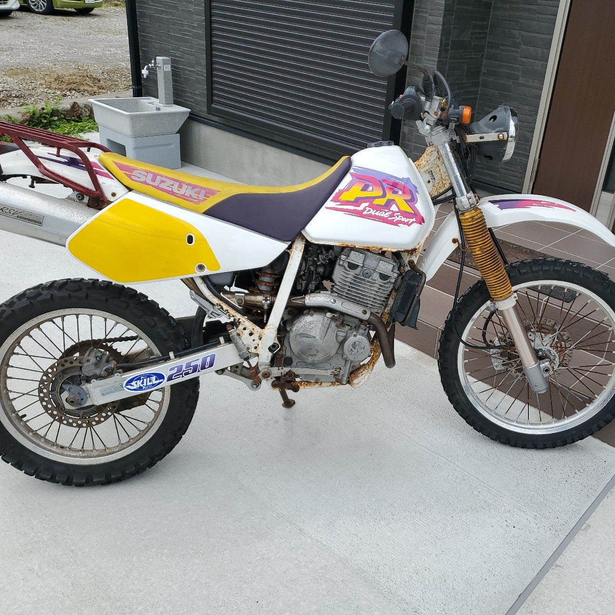 DR250R（SJ45A) 屋内保管