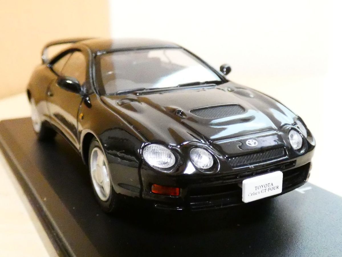 Norev 1/43 - Toyota Celica GT Four 1994 Noire - Collection Japon - État Neuf + Boîte