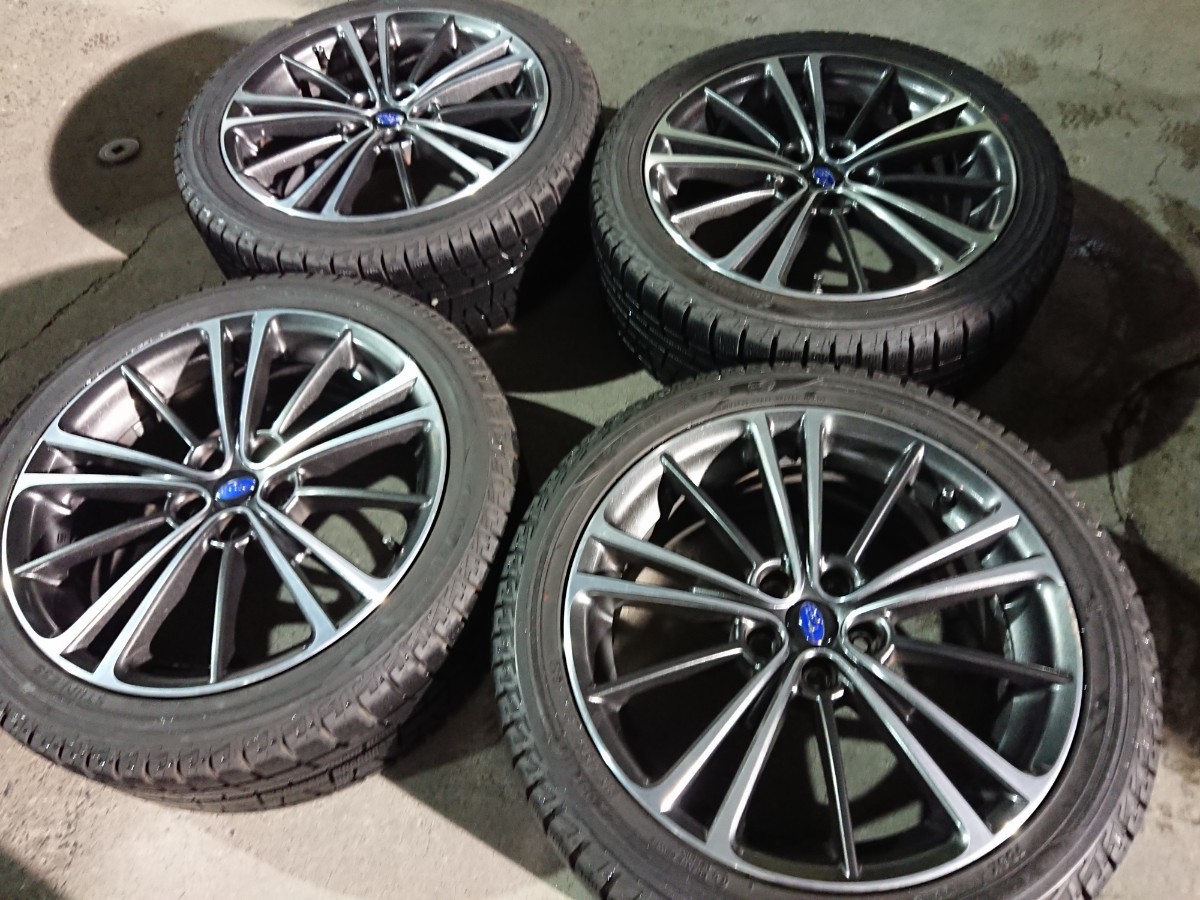 215/45R17 トヨタ86 純正アルミスタッドレス 一台分（やや傷や