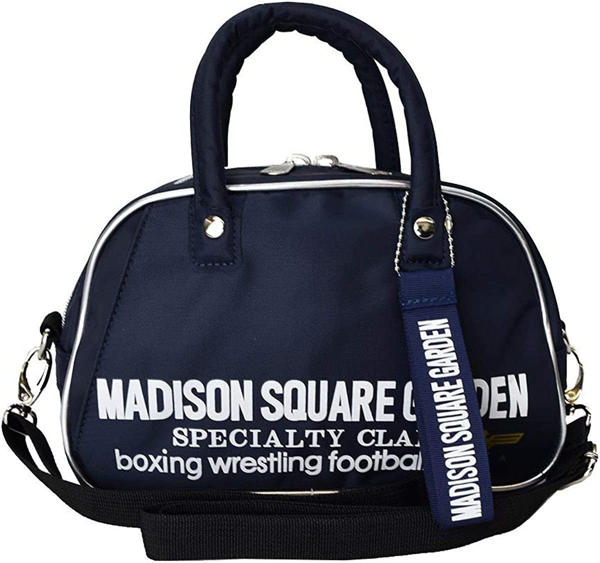 【未使用】MADISON SQUARE GARDEN ミニボストンショルダー マジソンバック マディソンバッグ レディース 斜めがけ 斜め掛の