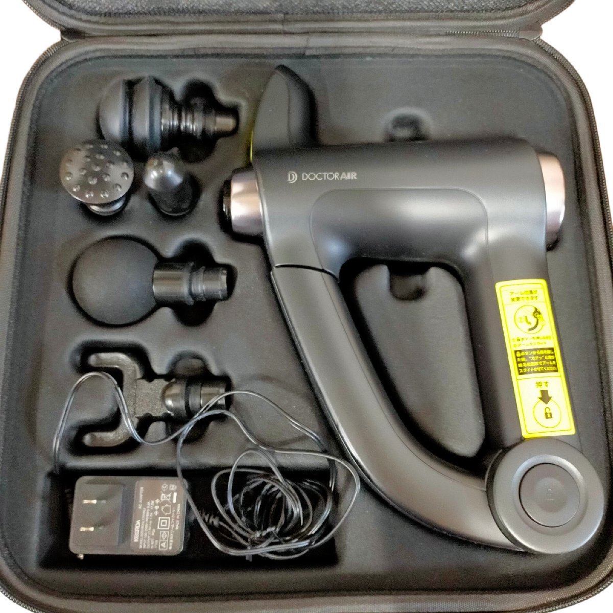 【全体的に状態が悪い】 ジャンク品 ドクターエア リカバリーガンプロ RG02 Doctor Air recovery gun Pro