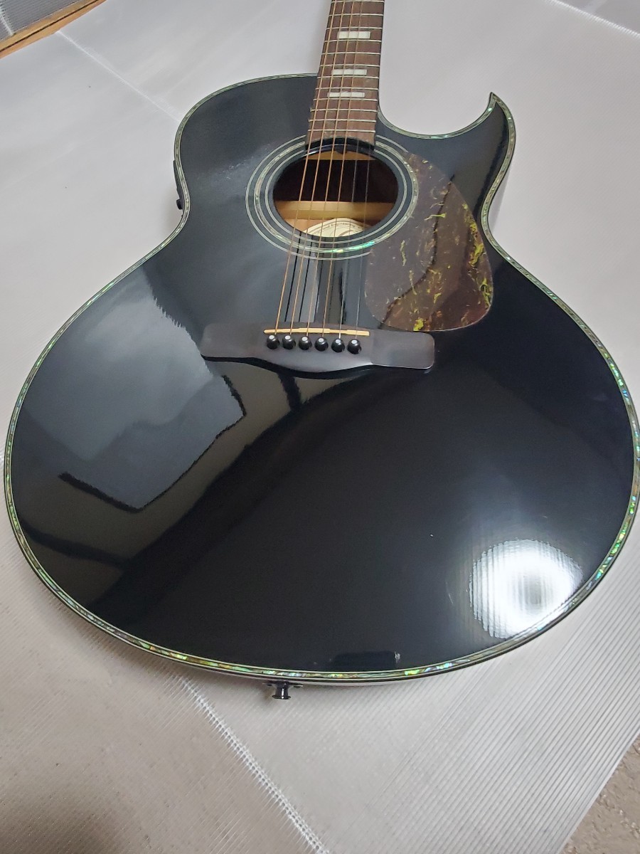 Greg bennett TMJ-17 CE/BK Samick エレアコギター アコースティック