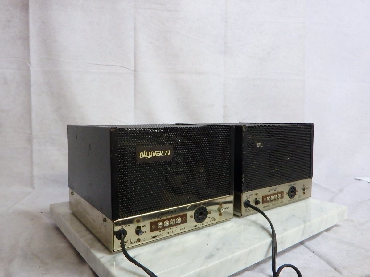 DYNACO ダイナコ真空管アンプ DYNAKIT MARK lll　b DYNACO ダイナコ DYNAKIT MARK lll ジャンク b 1). DYNACO ダイナコ