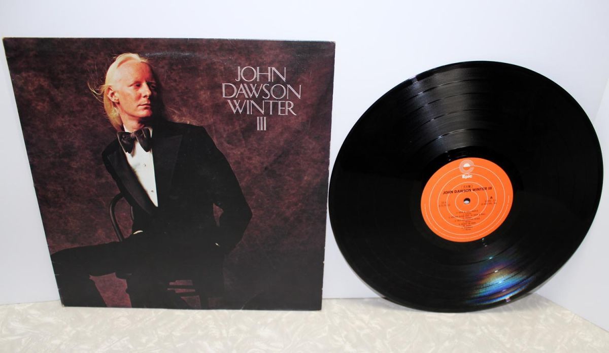【やや傷や汚れあり】 ジョニー・ウィンター 見本盤 JOHN DAWSON WINTER III CBS SONY ECPO13
