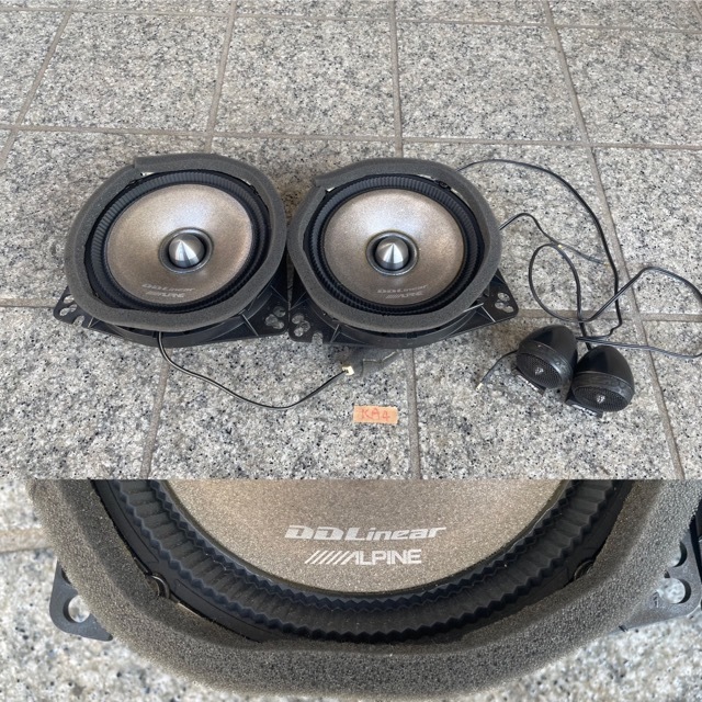 Alpine アルパインDDL-R17S カースピーカーセット2 ツイーター