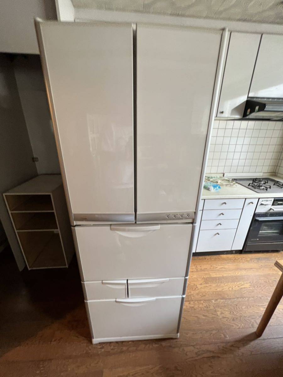 HITACHI R-SF42TPAM 日立 416L冷蔵庫6ドア 2005年製