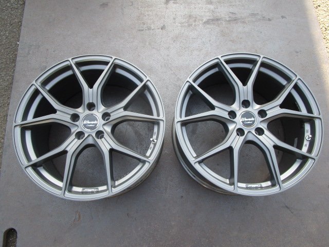 【目立った傷や汚れなし】【K】売り切り・2本バラ★MONZA ワーウィック クルサード★19X8.0J 5H114.3 IS+38★ドリフト用