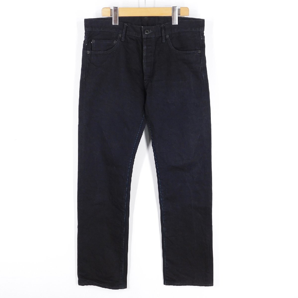 【目立った傷や汚れなし】JAPAN BLUE JEANS ジャパンブルージーンズ JB0716 14oz セルヴィッチデニム ブラック