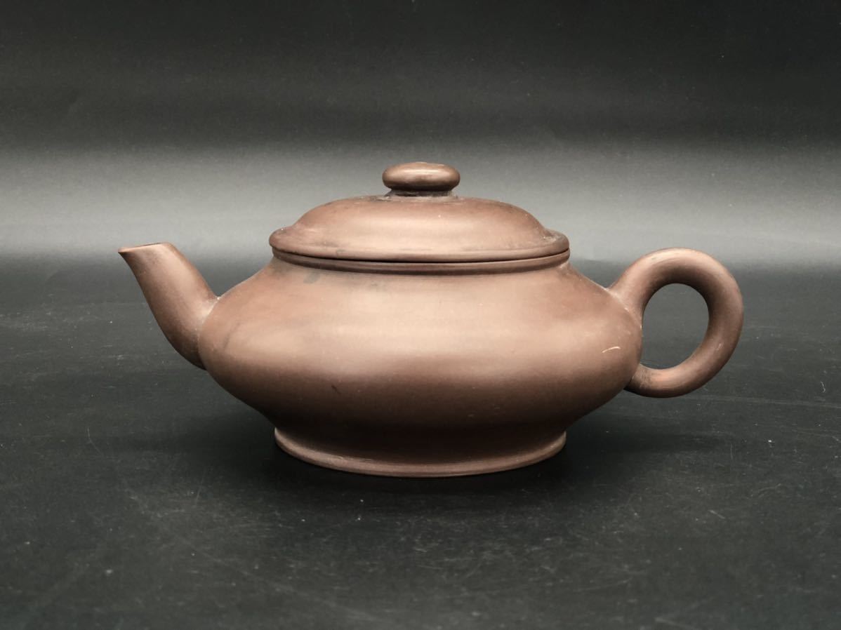 朱泥急須 唐物 孟臣製 唐詩 清時代 朱泥急須 唐物 孟臣製 唐詩 清時代 清】中国・時代物漢詩紋