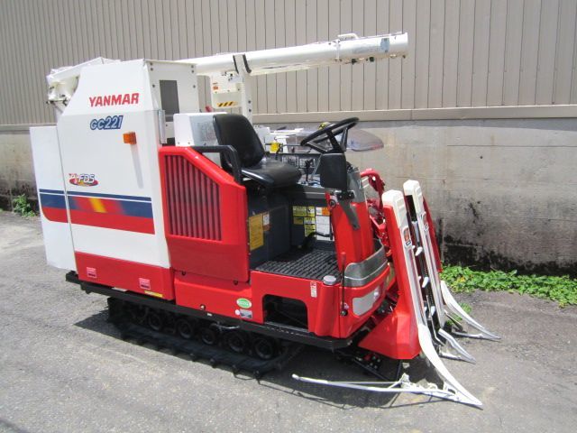 ♪♪ 岡山県 矢掛町から コンバイン ヤンマー Ee-4 即使用可
