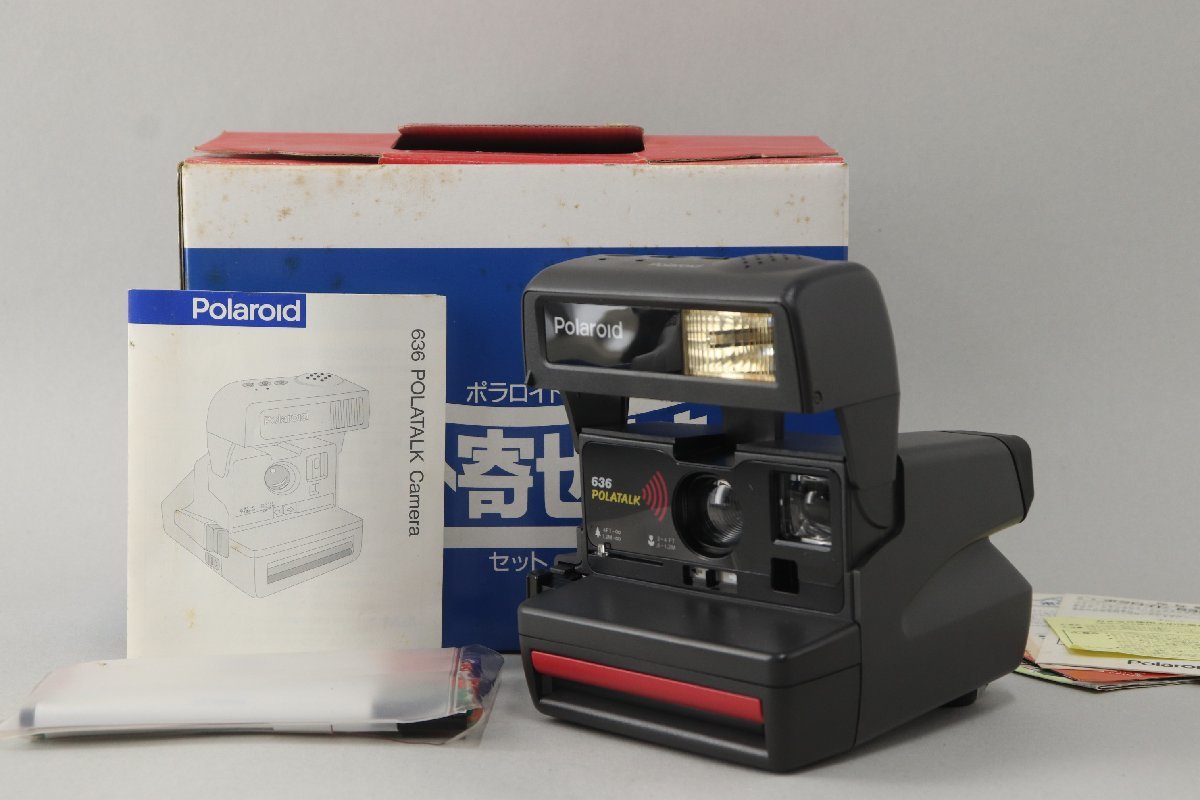 Polaroid 636 古い ポラロイド636 クロースアップ