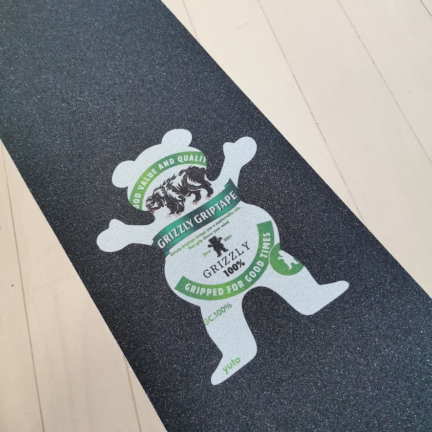 【未使用】GRIZZLY GRIPTAPE スケボー デッキテープ スケートボード PRO GRIP Yuto Kojima プロモデル