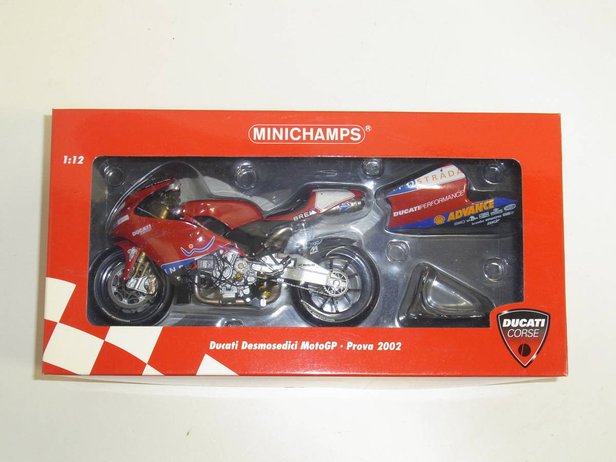 MINICHAMPS DUCATI DESMOSEDICI #63 Loris Capirossi WDW 2004 1/12 123041465 EUR 206,50 - FR