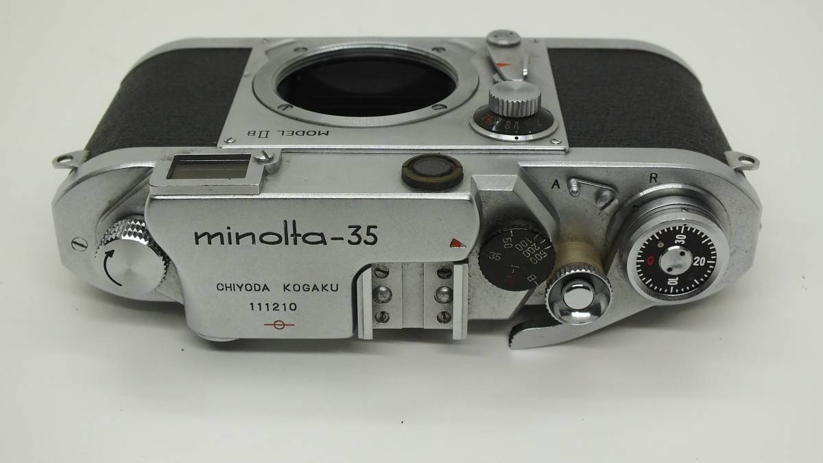 Chiyoda Kogaku Minolta 35 Model IIB ジャンク Chiyoda Kogaku Minolta 35 Model IIB ジャンク(やや傷や汚れ