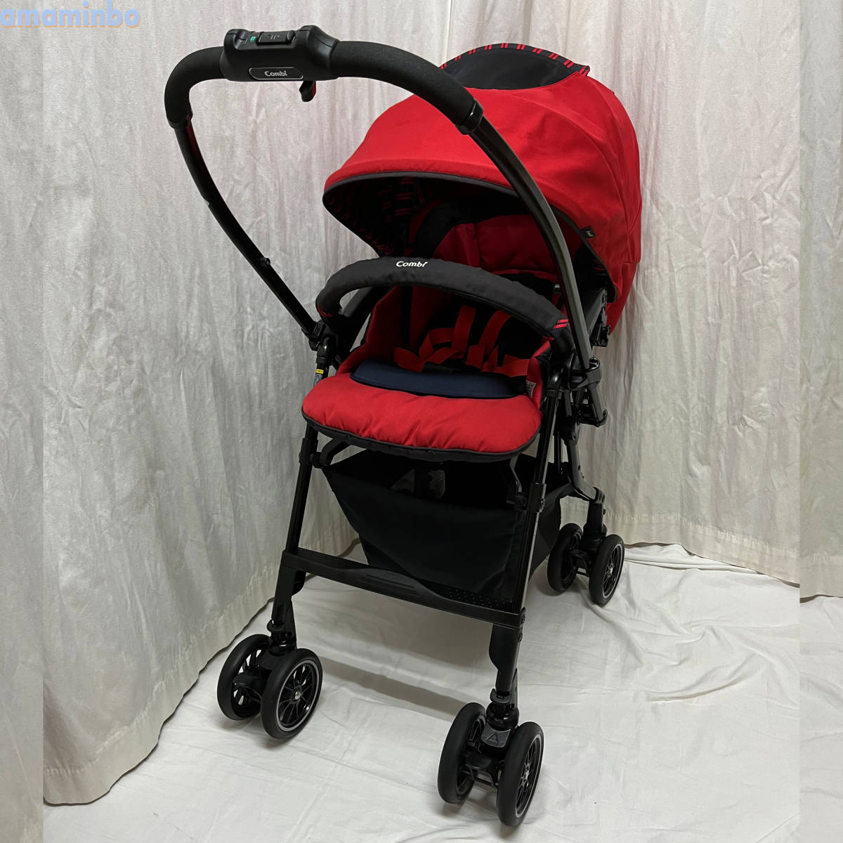 コンビ メチャカルハンディ オート4キャス 赤