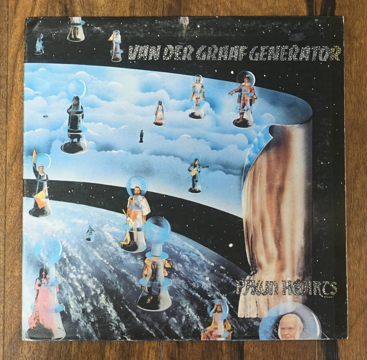 【やや傷や汚れあり】極美! UK Original 初回 CHARISMA CAS 1051 PAWN HEARTS / Van Der