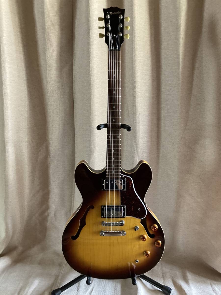 目立った傷や汚れなし】□ 中古 Mavis (イシバシ楽器) ESM-335 VS 58年
