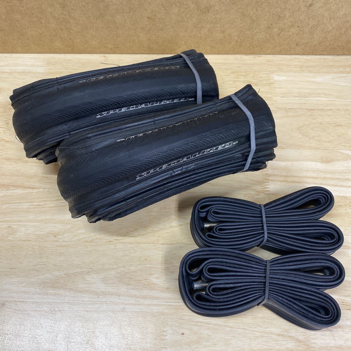 【傷や汚れあり】スペシャライズド SPECIALIZED ESPOIR 700×23c ロードバイク 中古タイヤ ケブラー 折りたたみタイヤ