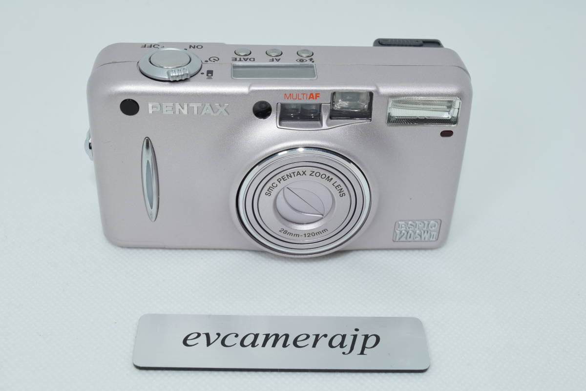 【目立った傷や汚れなし】Pentax Espio 120 SW II 35mm Point & Shoot Film Camera
