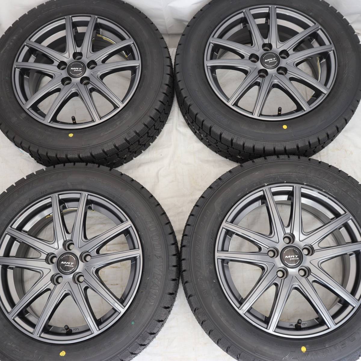 未使用】新品 15インチ Z05-DG 5穴100 スタッドレス付4本SET 185/60R15 