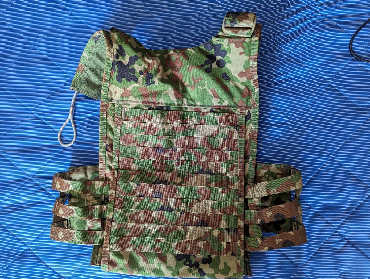 陸自 18式防弾ベスト プレキャリ　プレートキャリア　陸上自衛隊迷彩　3型 陸自 18式防弾ベスト プレキャリ プレートキャリア 陸上自衛隊