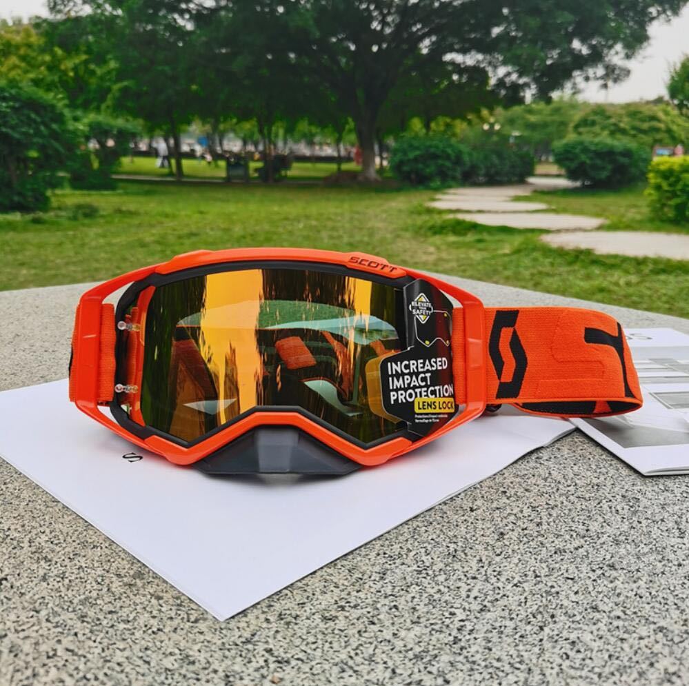 【未使用】06★新品★スコット モトクロスゴーグル 高品質 オフロードゴーグル ビンテージゴーグル スキーゴーグル ハーレー ゴーグルの落札