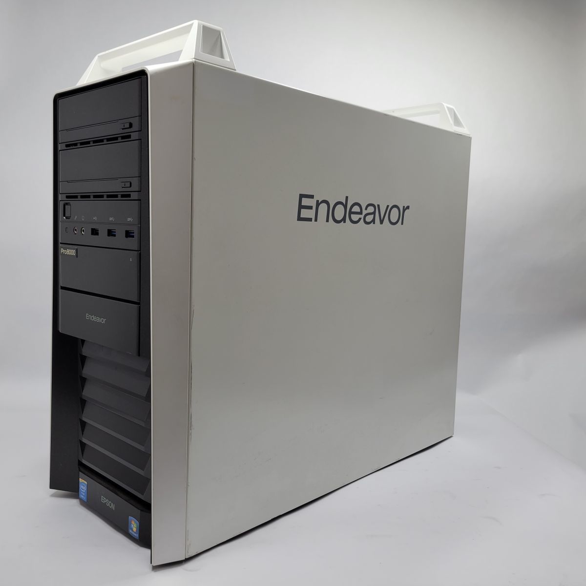 【中古】★タワー型PC★ EPSON Endeavor Pro 8000 [Core i7 4960X 64GB 512GB+1TB OSなし