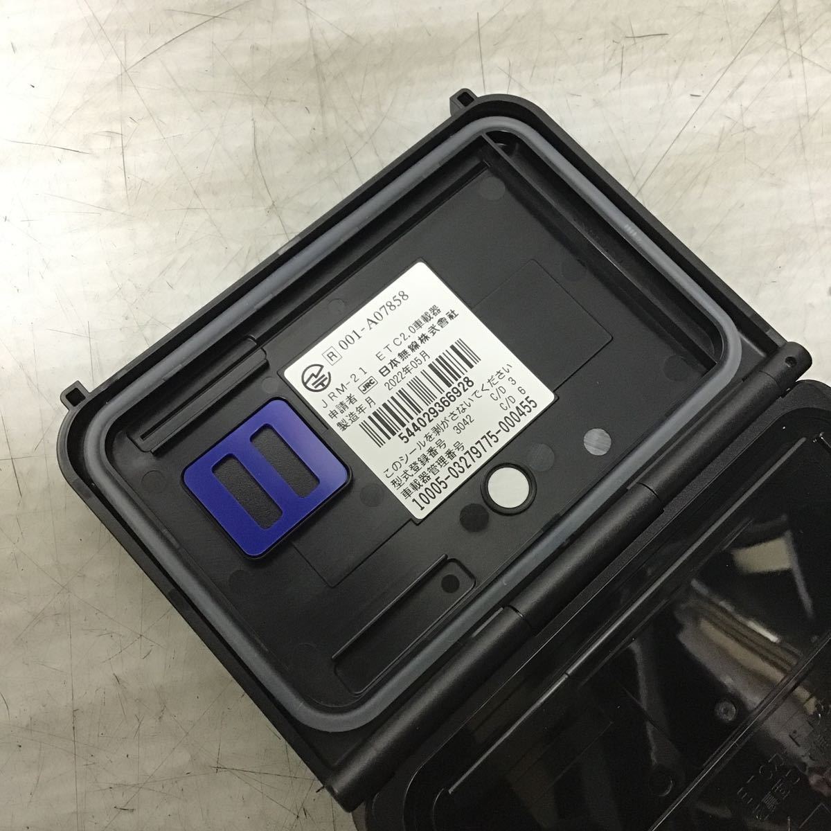 JRM-21 分離型 二輪車用ETC 日本無線 バイク用 ETC 2.0 バイク用
